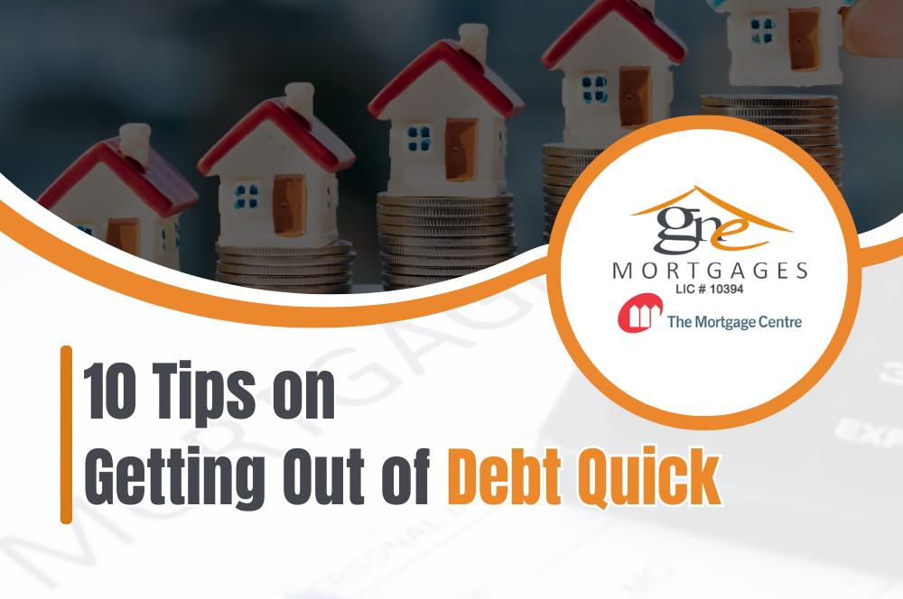 10 tips on getting out of debt quick